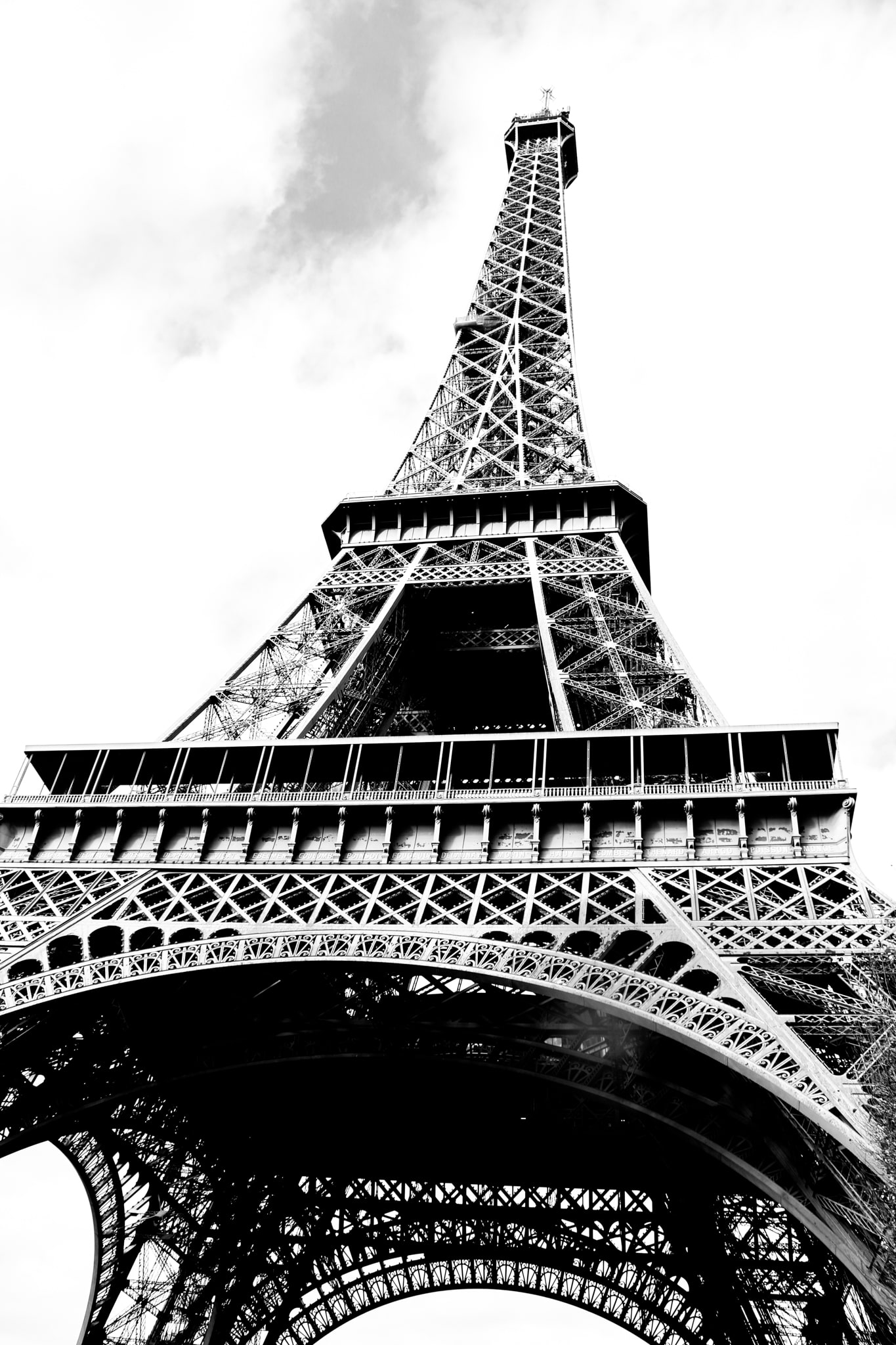 Eiffeltower black&white Paris