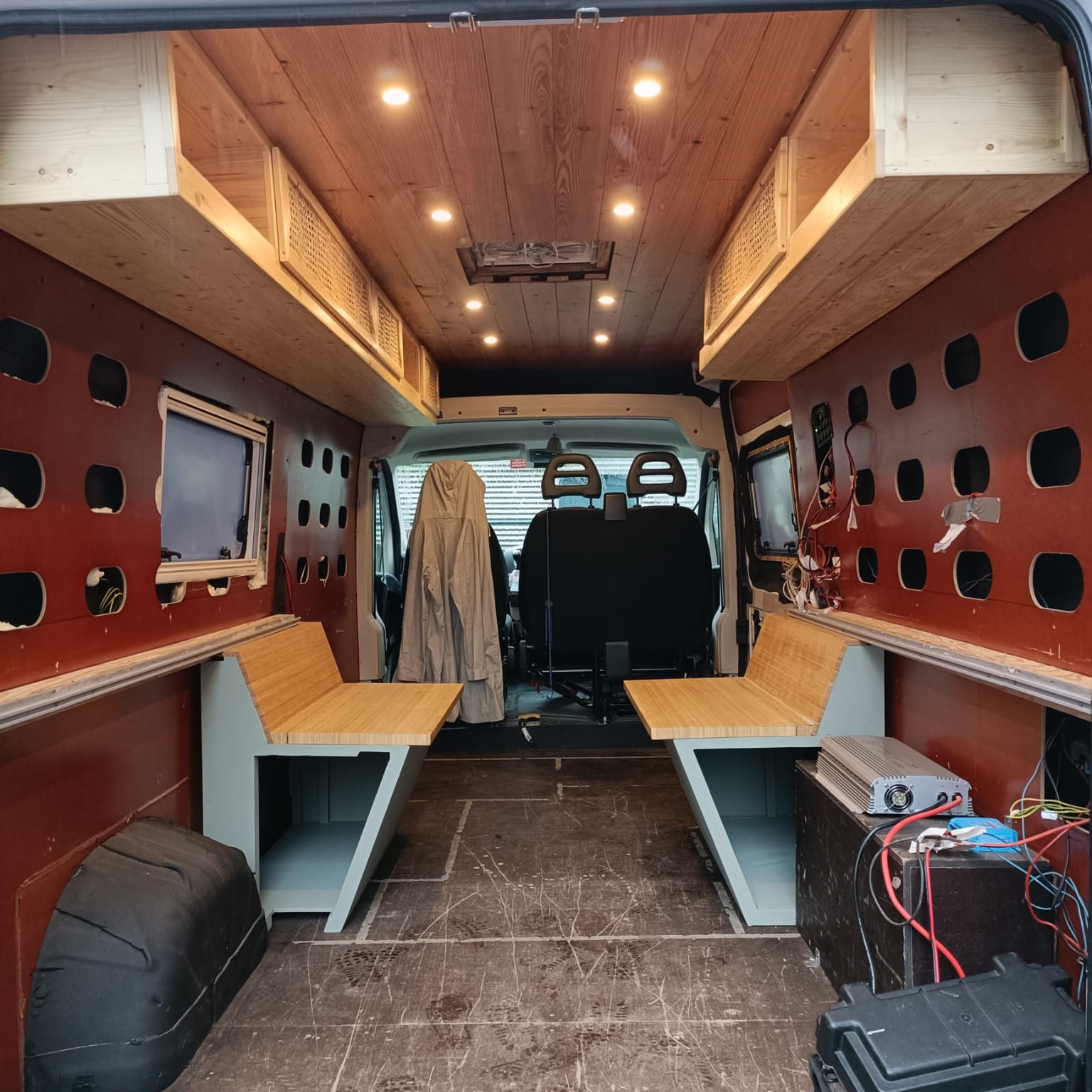 Interior campervan