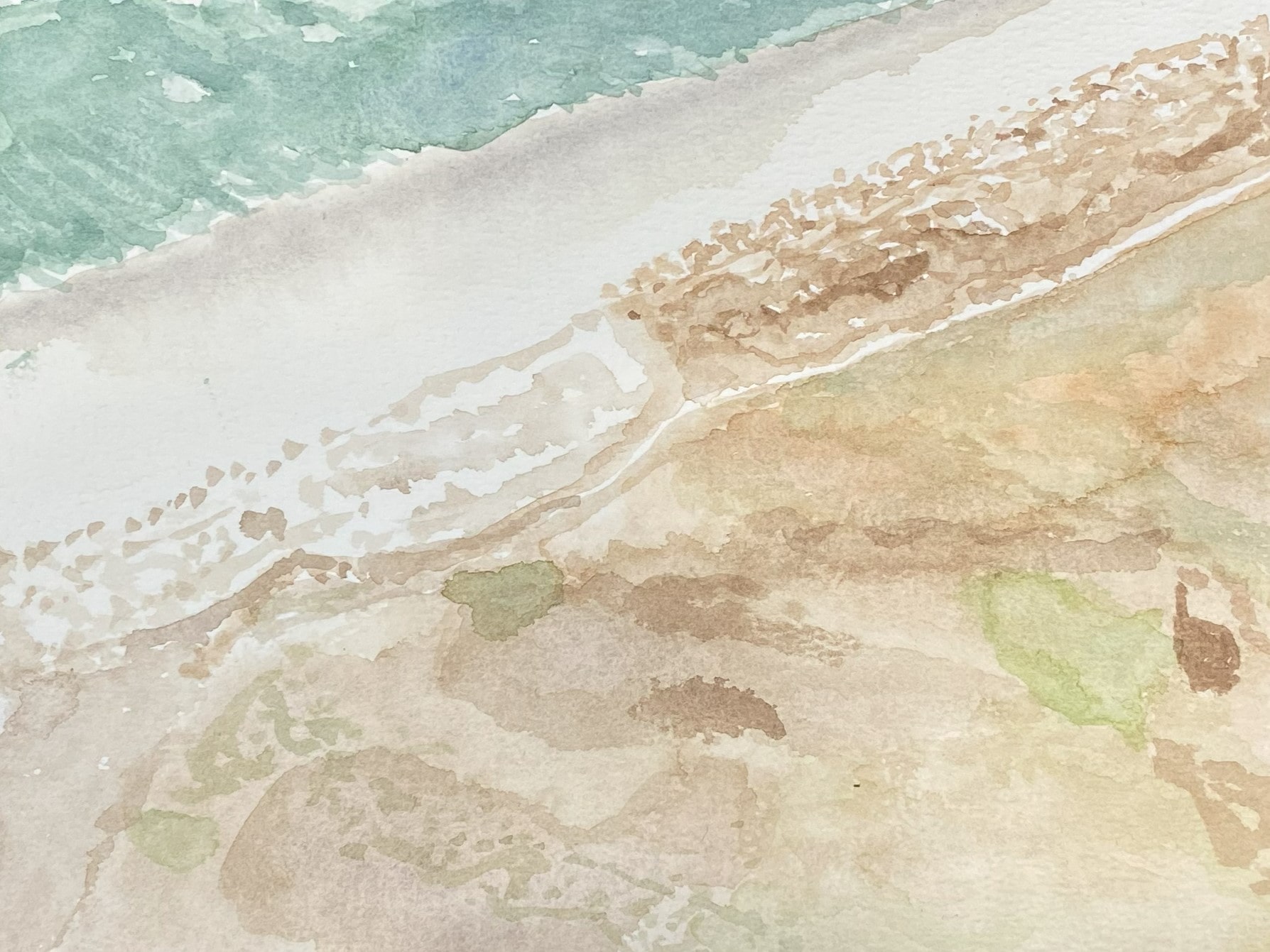 Watercolour landscape